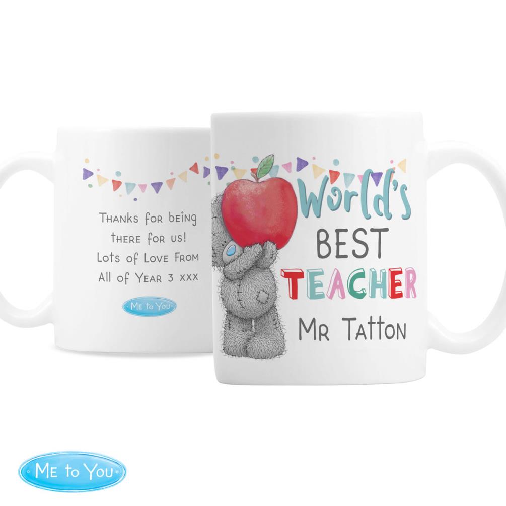 Personalised Me to You World's Best Teacher Mug Extra Image 1